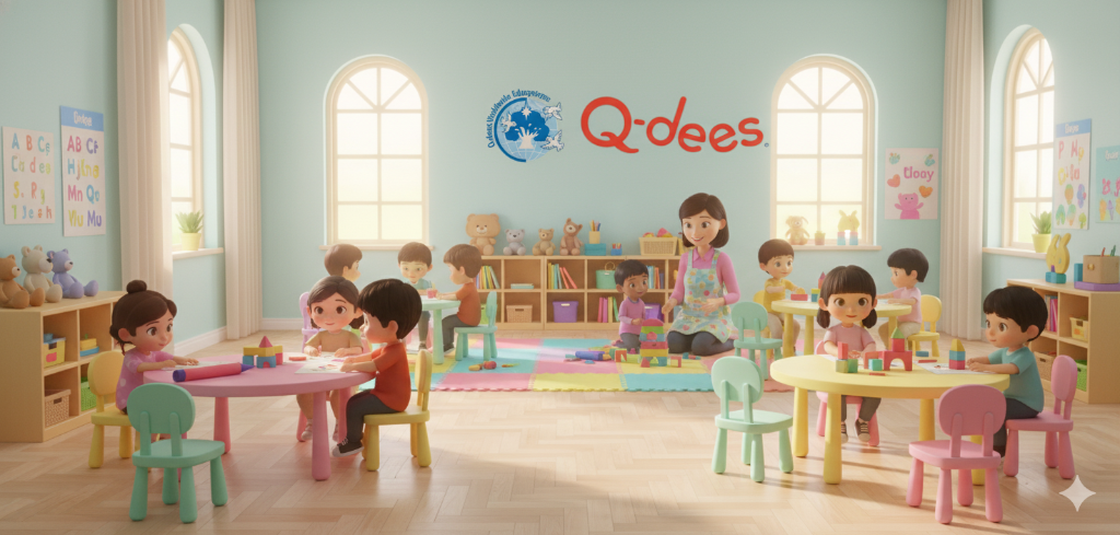 Q-dees Kindergarten || Educational Materials